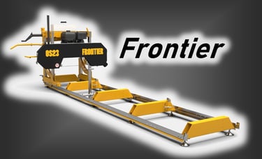 courroie roulement scierie mobile frontier woodlandmills norwood logosol cms smg