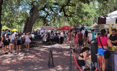 Orlando Farmers Market Flower Girl