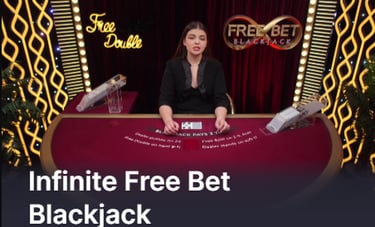 mwcash inifinite free bet blackjack