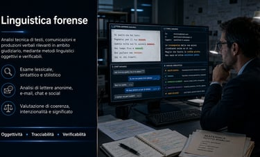linguistica forense