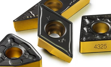 a set of three different sized diamond stone grinding tools