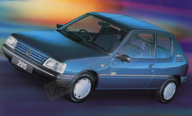 Brochure Peugeot 205
