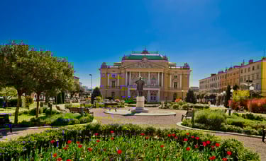 Historical Rijeka, Croatia