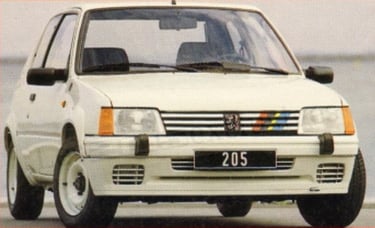 Peugeot 205 Rallye 1.3l Danemark