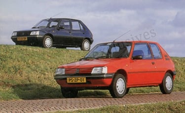 Brochure Peugeot 205 Generation