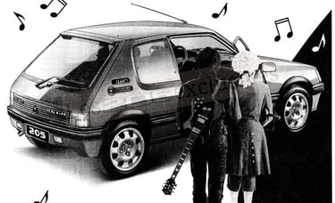 PUB Peugeot 205 GTI Sound