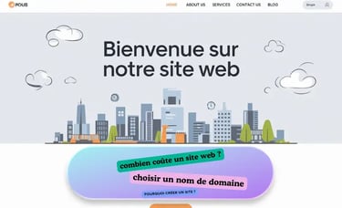 Créer un site web