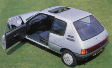 Brochure Peugeot 205 Junior