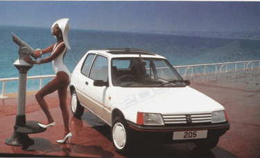 Brochure Peugeot 205 LOOK