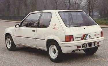 peugeot 205 rallye 1.3l