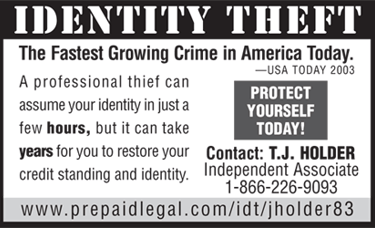 Identity Theft Ad
