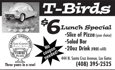 T-Birds Ad