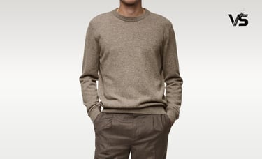 cashmere sweater details