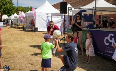 Intervention football freestyle