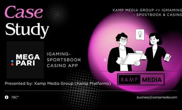 Igaming mobile app advertisement
