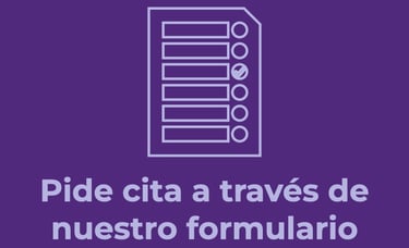 Pide cita a través de nuestro formulario