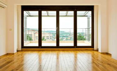 Glass Paneled Door