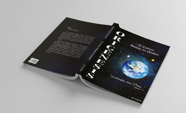 design de capa e contracapa completa