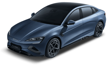 BYD Seal hitam Gresik sedan listrik – tampilan sporty Surabaya Sidoarjo