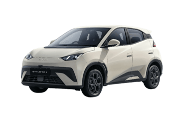 BYD Atto 1 Gresik putih di showroom BYD Gresik