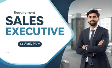 Sales Executive Jobs in Lahore 2026 Recruitment Banner
