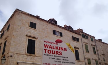 foto do passeio pela cidade velha Dubrovnik
