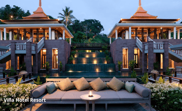 foto do luxuoso resort em phuket 
