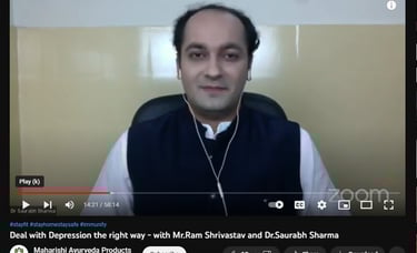 Ayurveda Council head of Chamber India Dr. Saurabh Sharma