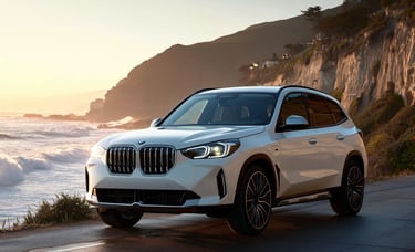 BMW X3 seaside — illustrative lease estimate