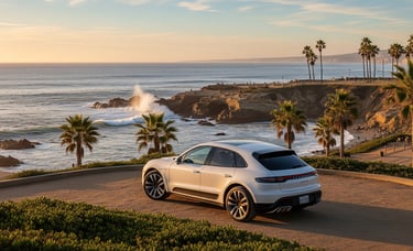 Porsche Macan — market-based lease example San Diego