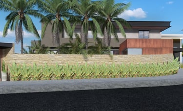 projeto de fachada contemporanea