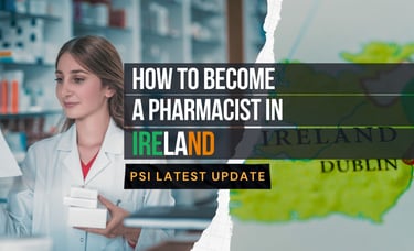 How to become pharmacist in ireland latest updates