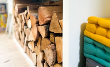 rangements à bûches Shelfi intégrés laté blanc 40mm Saint-Germain-en-Laye