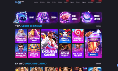 Mystake homepage
