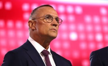 Steve Yzerman during the 2024 NHL draft