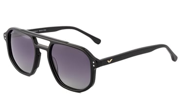 Anteojos De Sol Waven Polarizados Gris Uv400 Rectangular