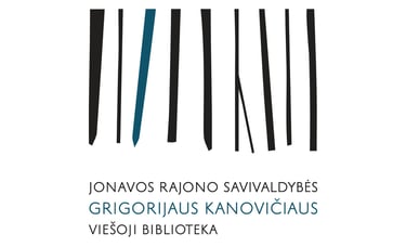 G. Kanovičiaus bibliotekos logotipas