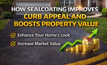 How Sealcoating Improves Curb Appeal and Boosts Property Value in LaGrange, GA