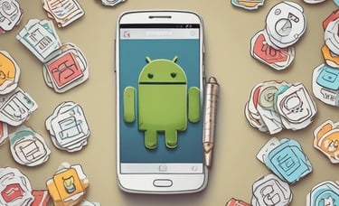 A web browser window displaying a website homepage with text promoting easy marketplace creation using Airtable without coding. The design includes a dark background, bright accent colors, and a gradient border. There is a navigation menu with options like Product, Use Cases, Explore, and others. A call-to-action button labeled 'Start for free' is featured prominently.