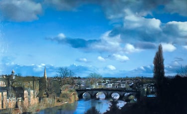 The English Bridge, Shrewsbury © SJ Miller 2024
