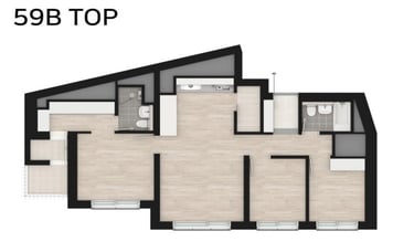 아르카온 59㎡/평면도/9억원대