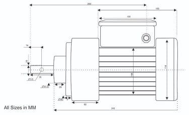 Technical features of agitator motors