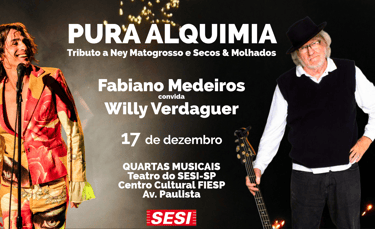 Willy Verdaguer e Fabiano Medeiros