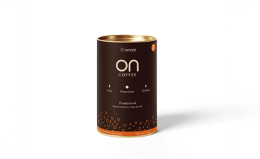 Projeto On Coffee – Projeto de Identidade de marca feito pelo Estúdio Criativo Voluca