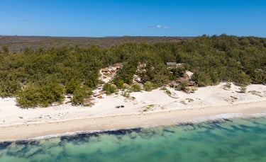 Bungalow front de mer à Ocean Lodge, Baie de Sakalava