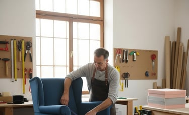 materiales para tapiceria