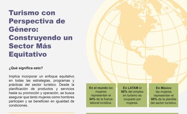 Turismo con Perspectiva de Género. Las Mujeres dentro del Turismo