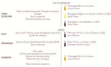 création et conseil accords mets vins