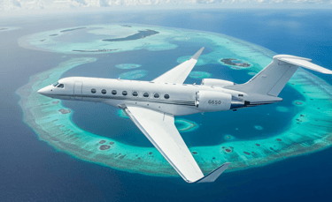 Maldives private jet