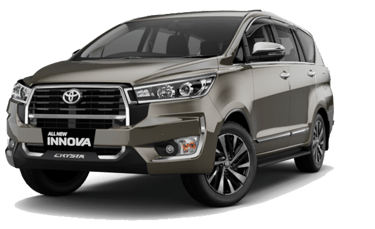 Brown color goa taxi Innova